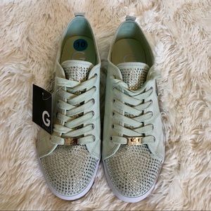 G by Guess Mint Green Low Top Sneakers Size 10